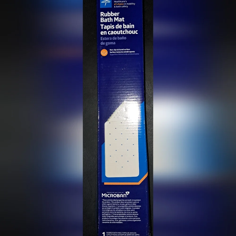 MEDLINE RUBBER BATH TUB MAT NWT